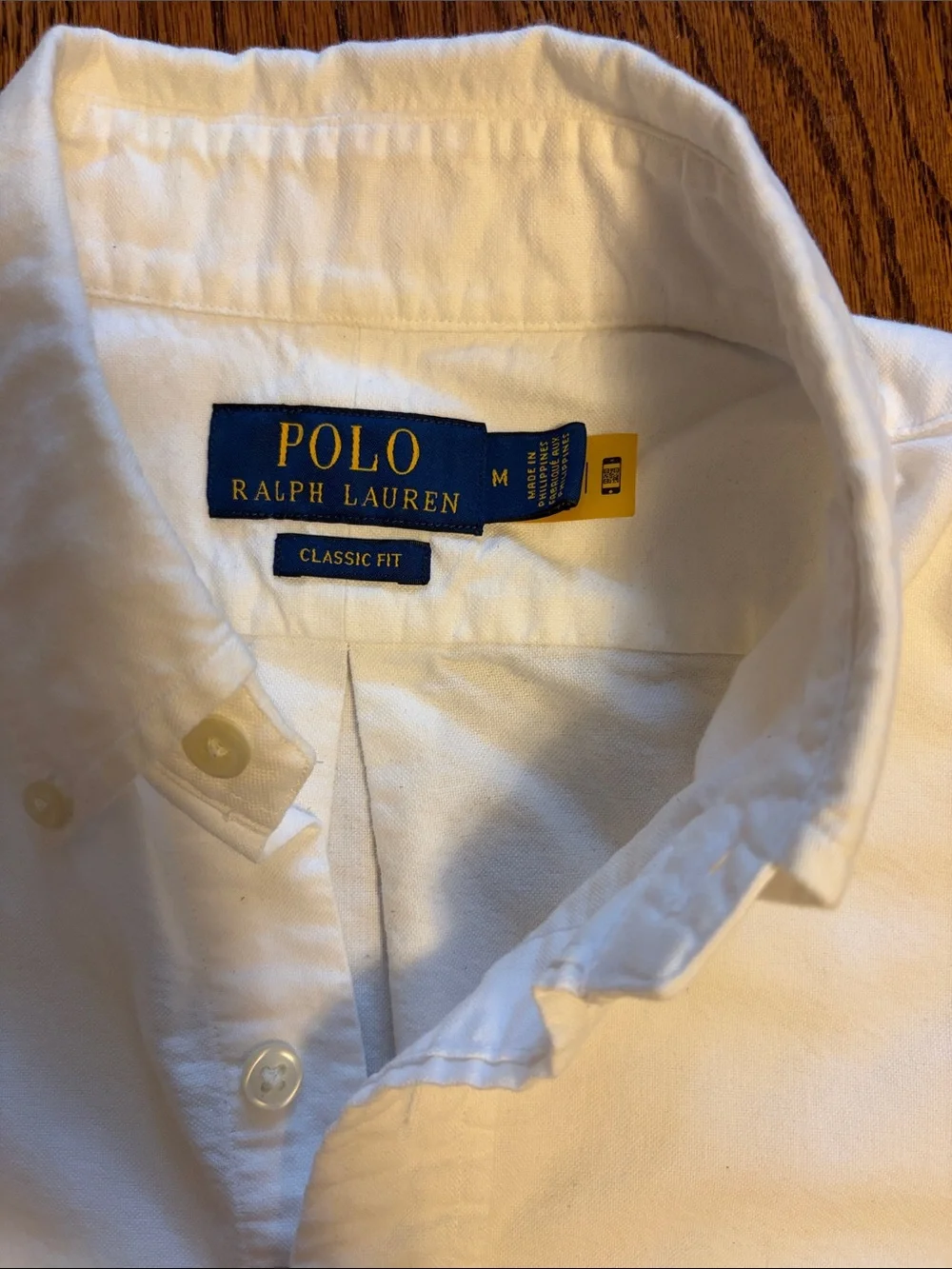 Polo by Ralph Lauren White Short-Sleeve Button-Down Shirt